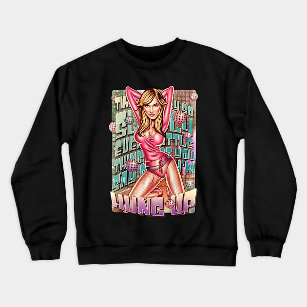 Retro Diva Crewneck Sweatshirt by renatodsc